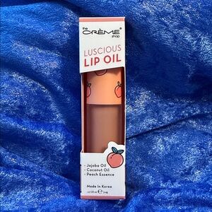 The Crème Shop Peach Cobbler Luscious Lip Oil